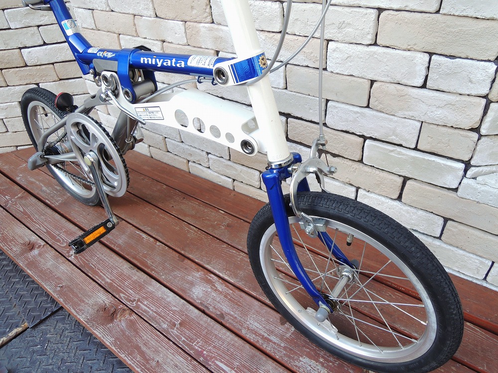 ミヤタ クリックフォールディングアクション1 折り畳み小径車入荷