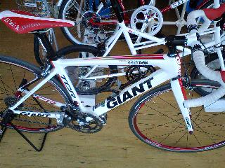 GIANT TCR advanced SE 2010 XSロードバイク 白/赤