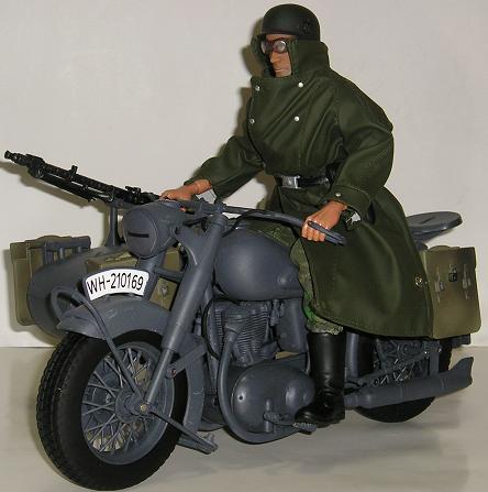 21st century toys 1/6 ドイツ軍 サイドカー 兵士付き 21st century