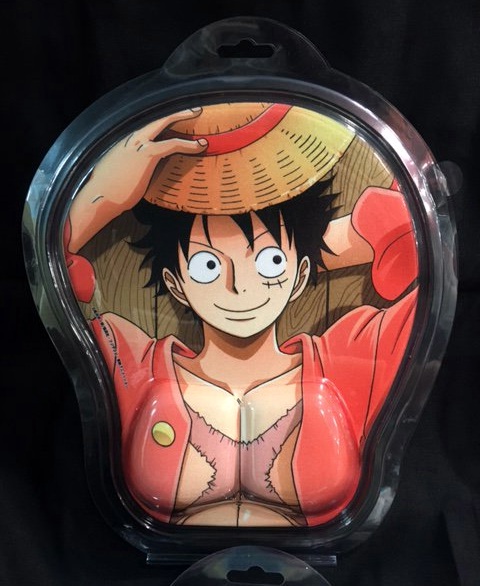 おっぱい）3Dマウスパッドの野郎版がまさかの公式発売 【麦わらストア