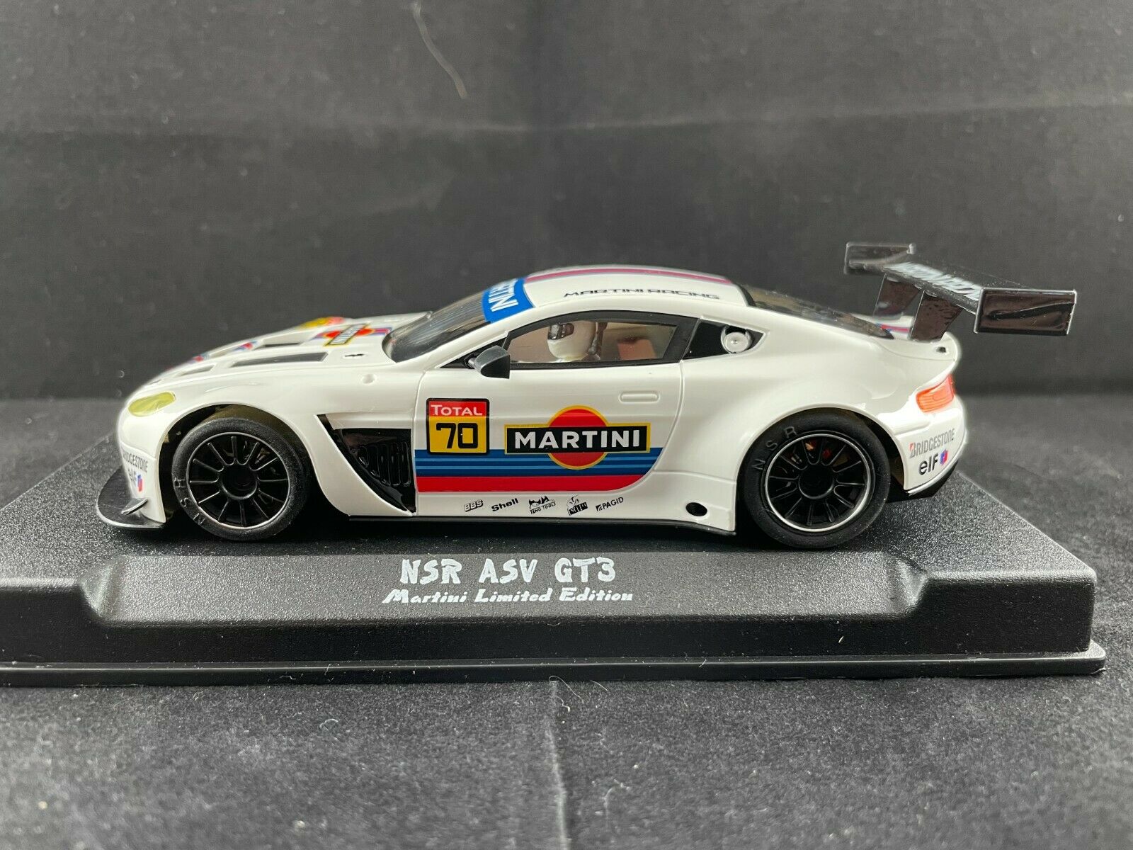 0170AW NSR ASTON MARTIN VANTAGE GT3 MARTINI RACING #70 WHITE 1:32