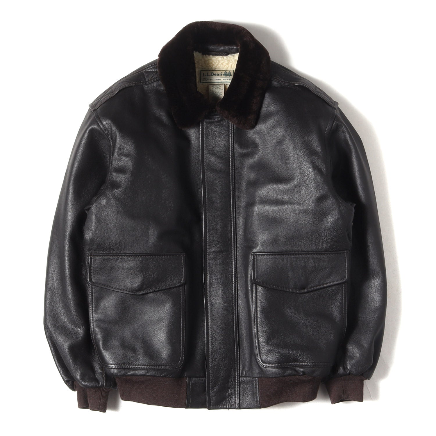 L.L.Bean (エルエルビーン) G-1タイプ 襟ムートン ゴートスキンレザー