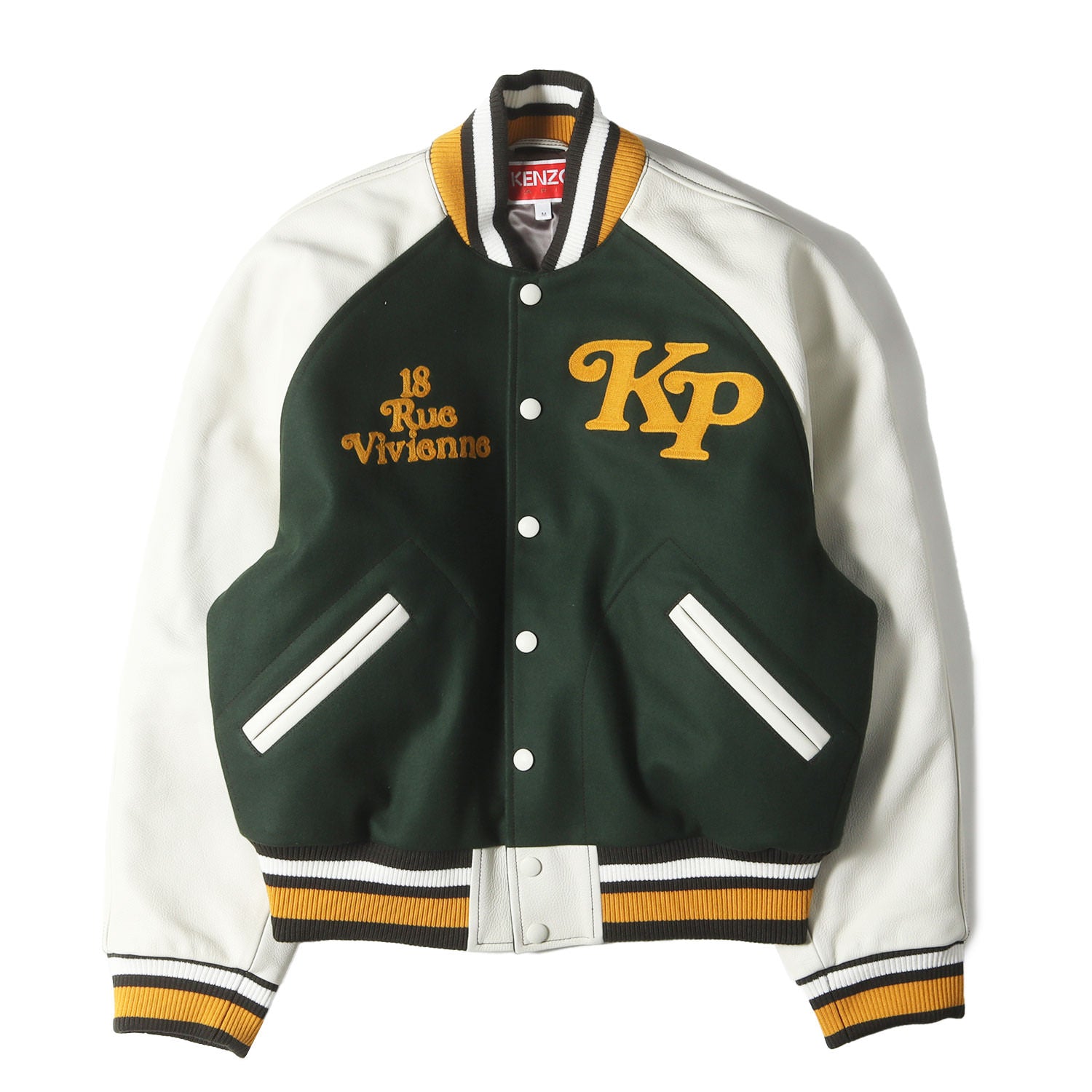 24SS × VERDY ロゴ パテッド メルトン スタジャン (KENZO BY VERDY