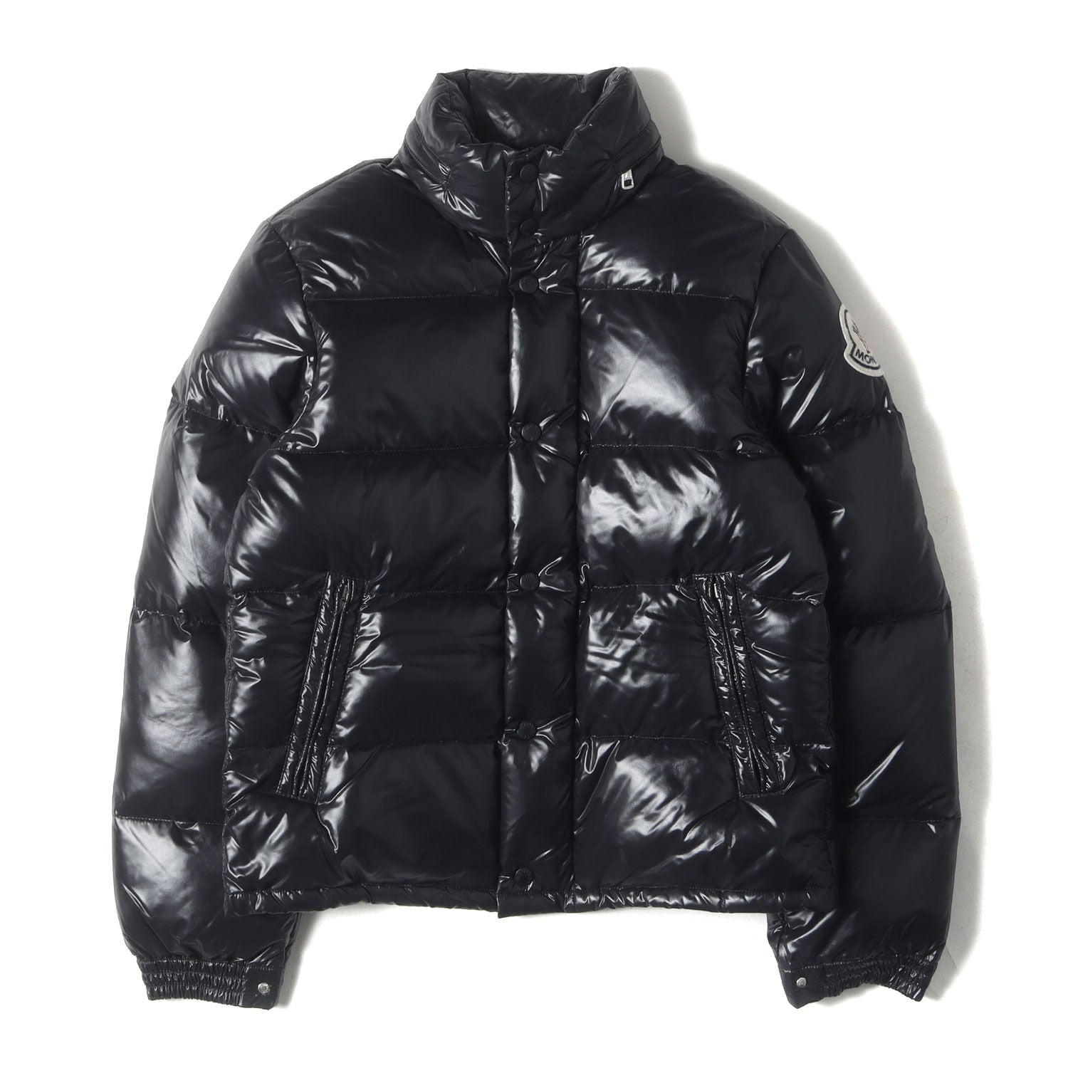 MONCLER 黒 ダウンジャケット シャイニーブラックサイズ0 エベレスト