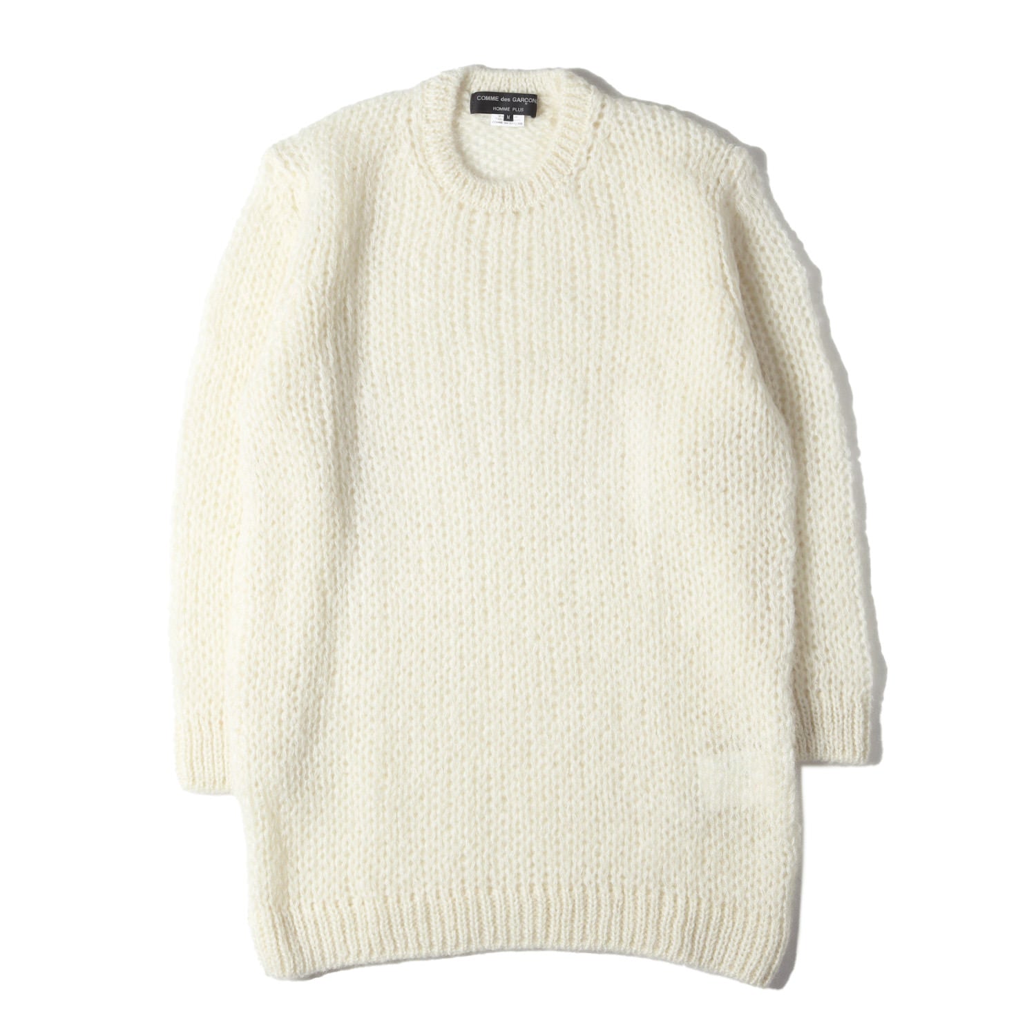 24AW オーバー サイズ ローゲージ モヘア ロング ニット (PN-N001