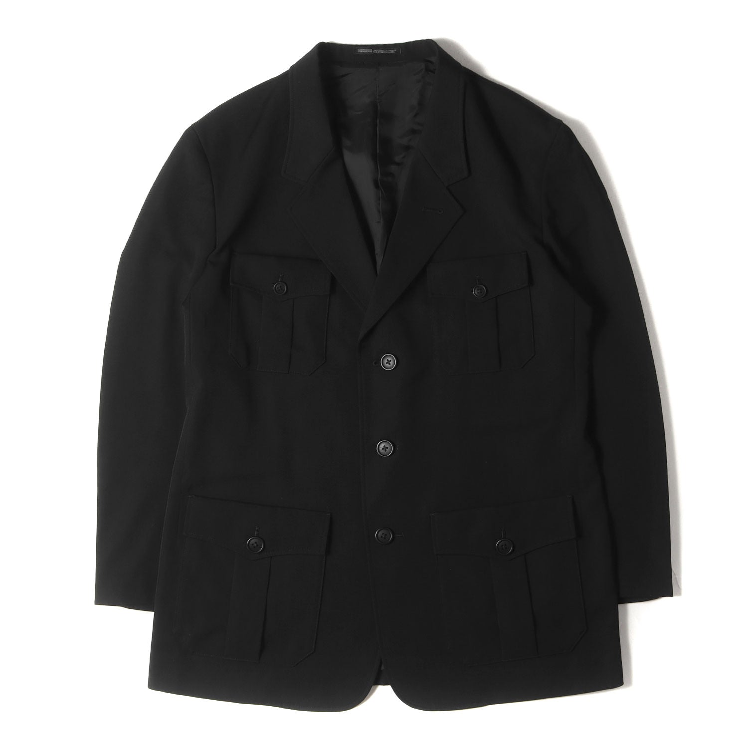 24AW ウールギャバ 3B テーラード ジャケット (GABARDINE 4-POCKET 3