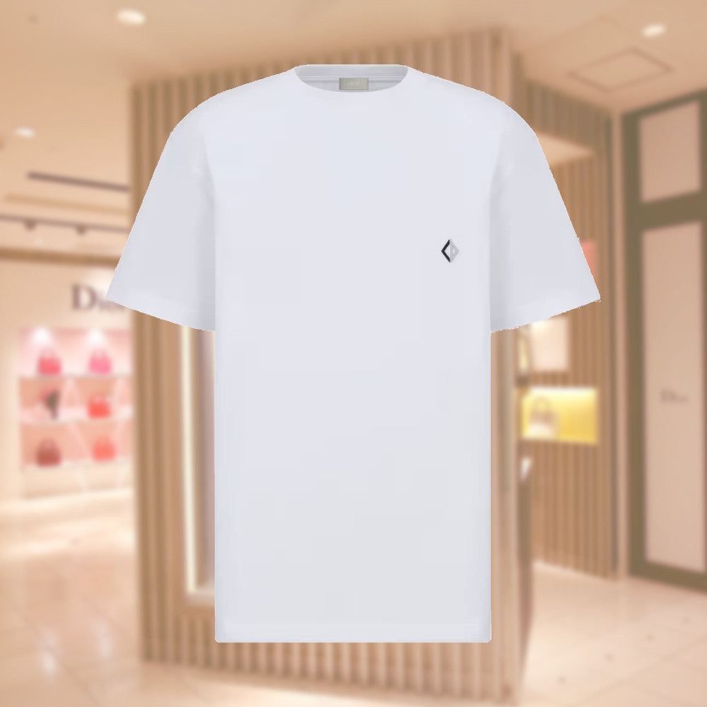 Dior CD DIAMOND RELAXED-FIT T-SHIRT 393J696H0677_C088 – BORDER-GARA