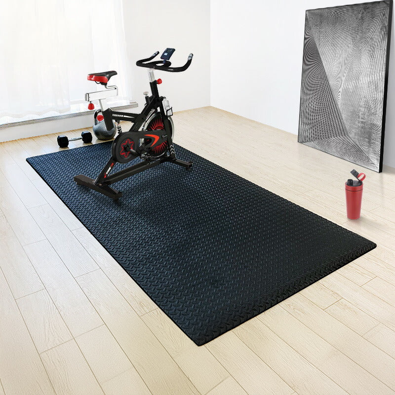 トレーニング マット 大判 幅広 118×236cm 防音 防振 滑りにくい