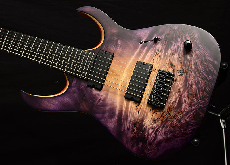 Mayones Duvell Elite 7 Natural To Purple Burst