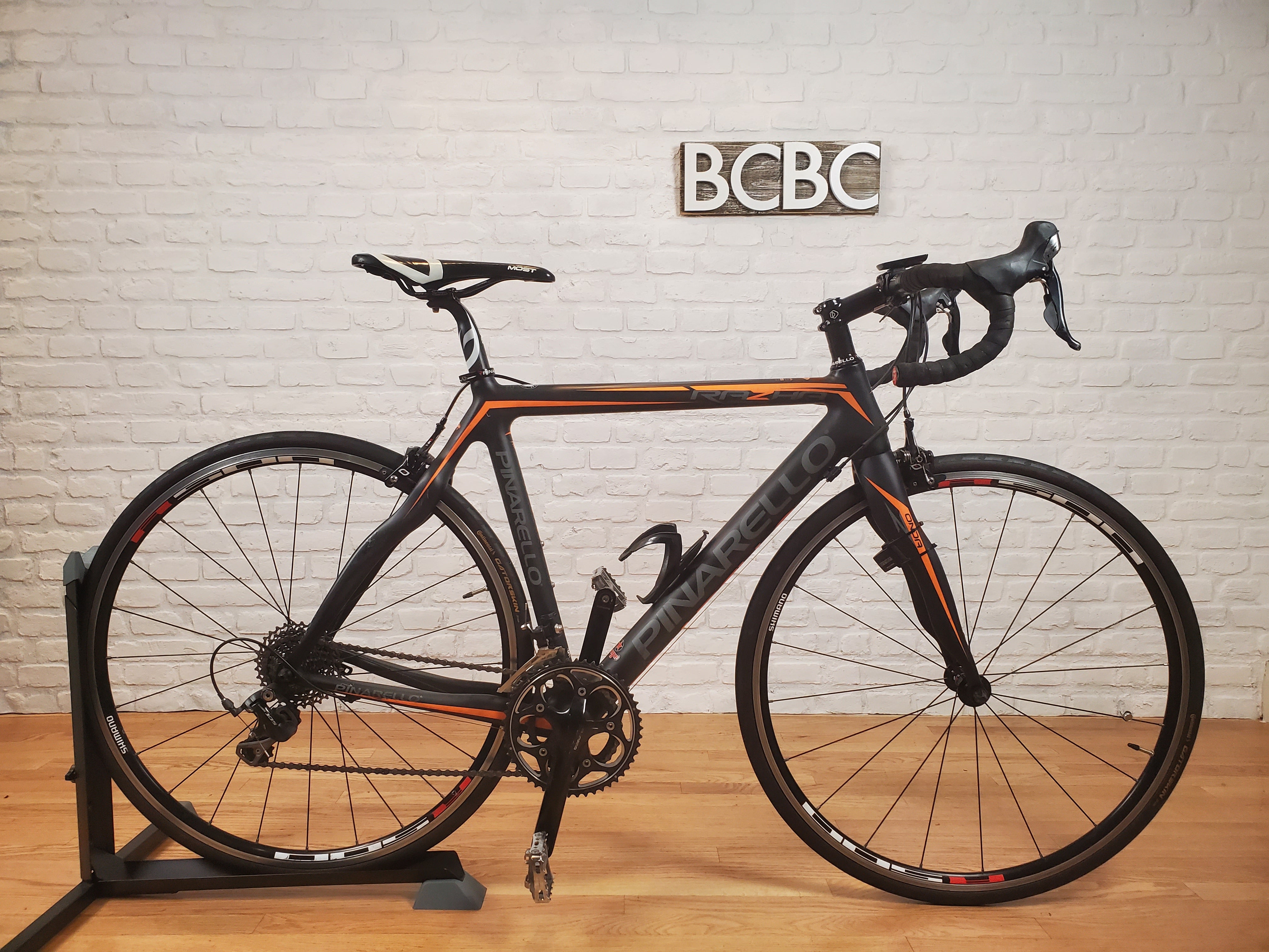 Used 2015 Pinarello Razha 105 – Size 51cm black-orange | Brooklyn