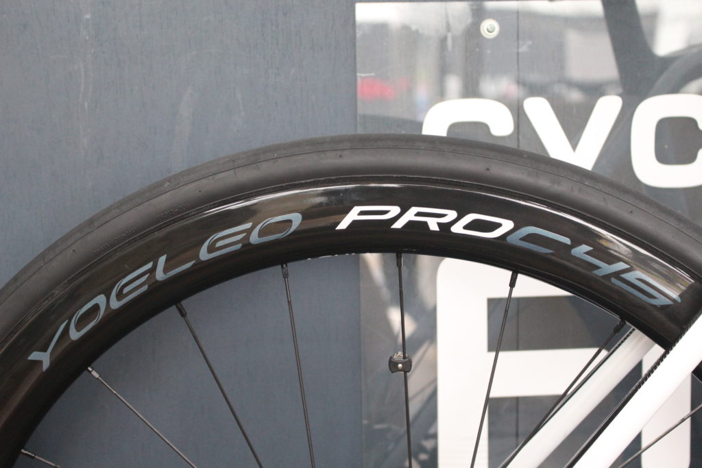 YOELEO SAT C45 DB PRO NXT ホイールを装着させていただきました