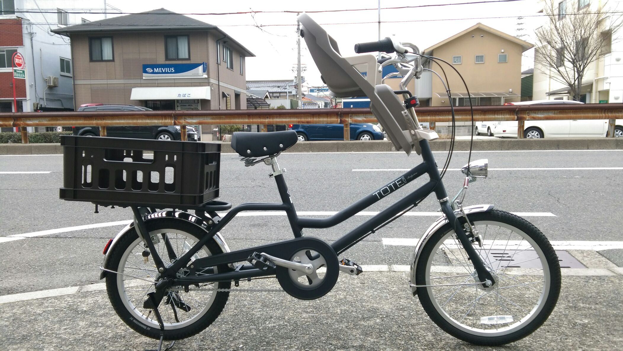 TOTO BOXにチャイルドシート | サイクルパークトミー
