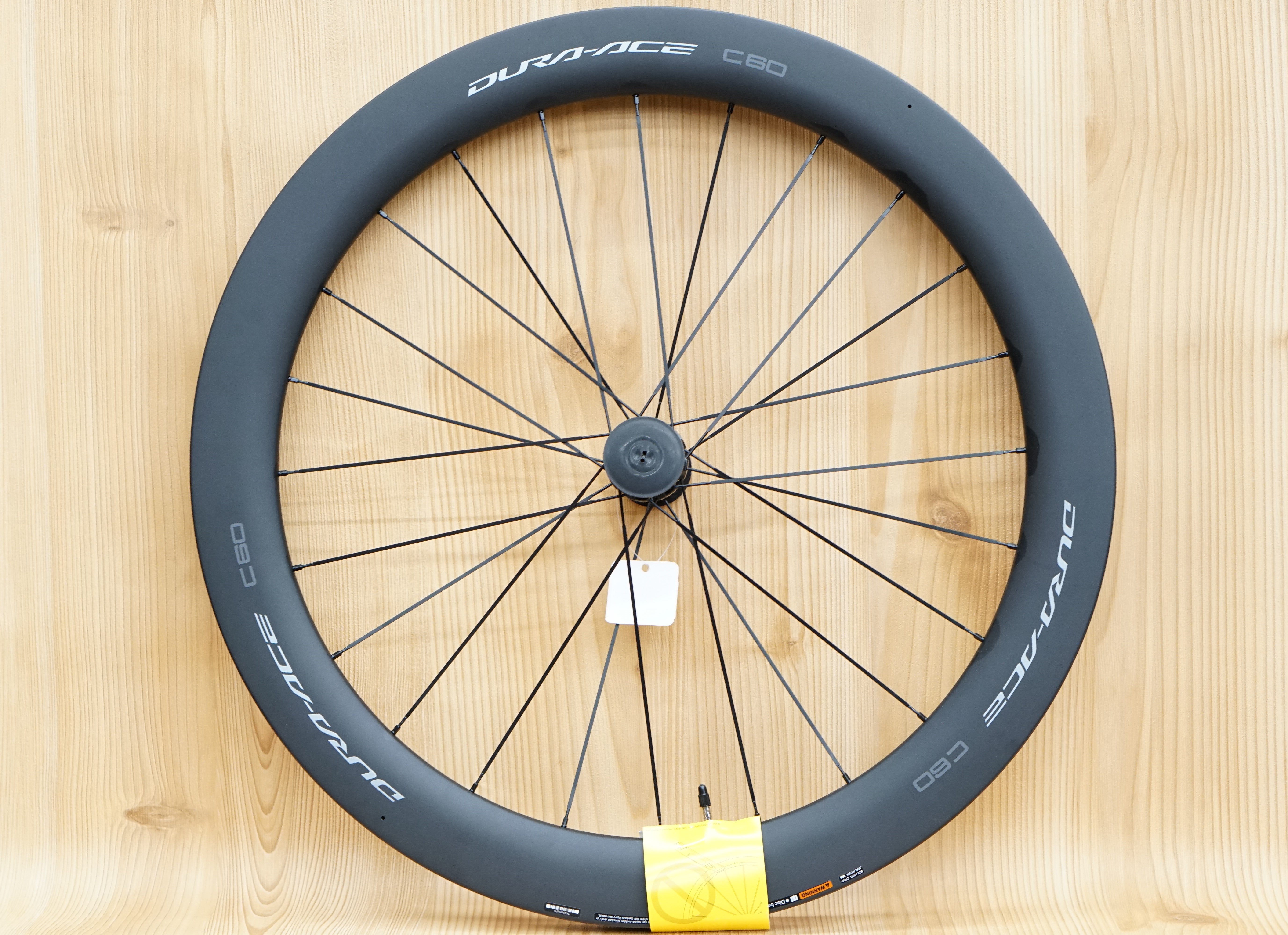 数量限定特価】SHIMANO DURA ACE WH-R9270-C60 TL フロント カーボン