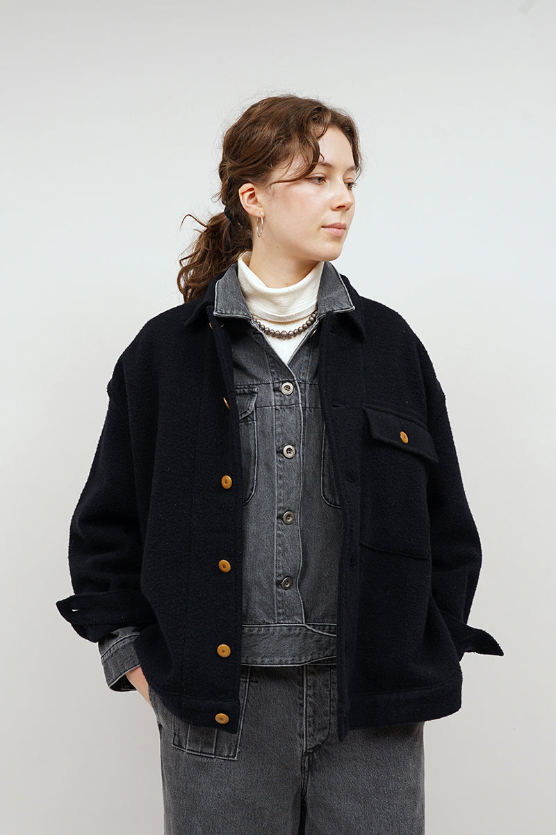 ナイジェル・ケーボン】WOMAN / フレンチワークショーツジャケット