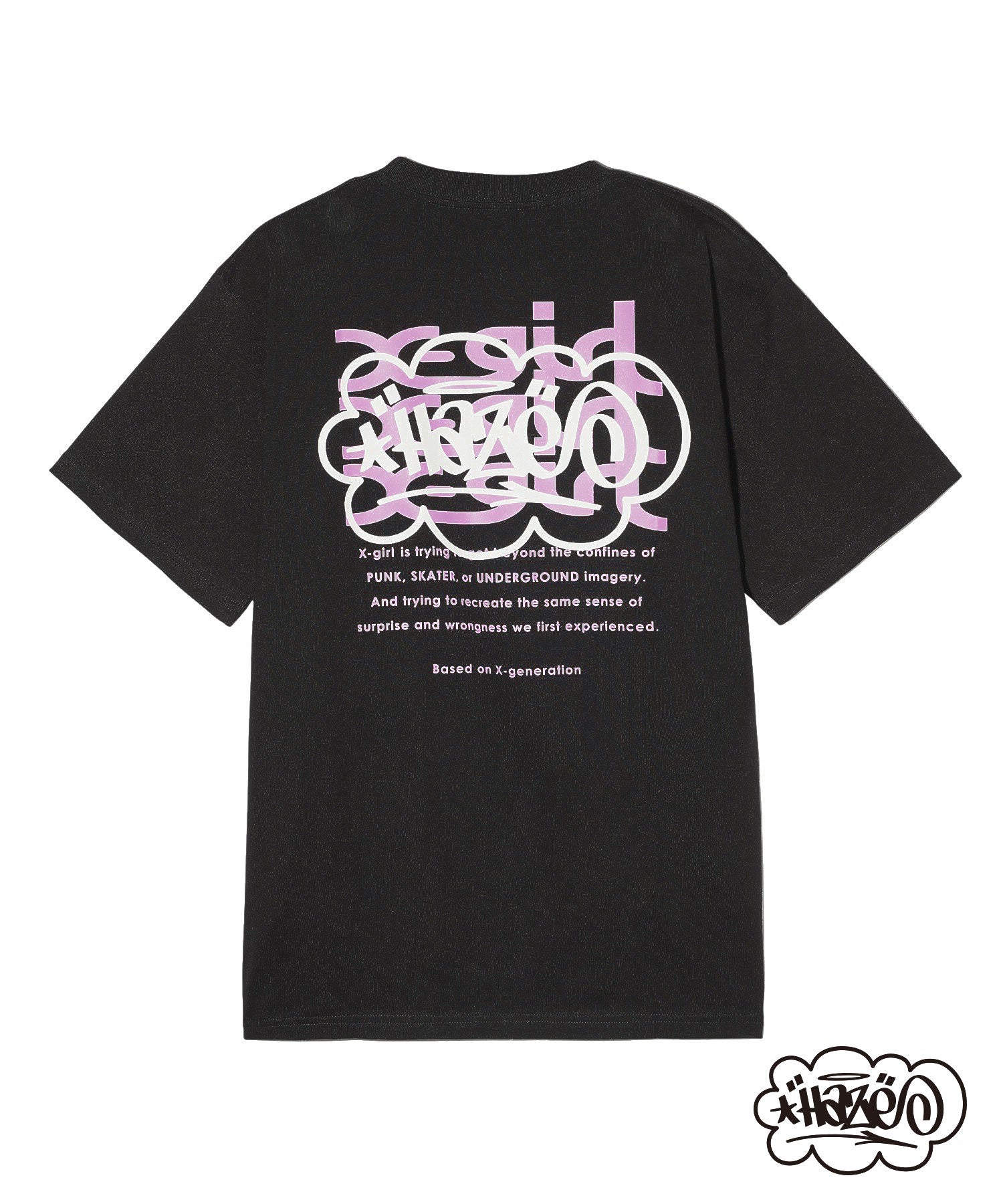 X-girl × HAZE S/S TEE – calif（カリフ）公式サイト