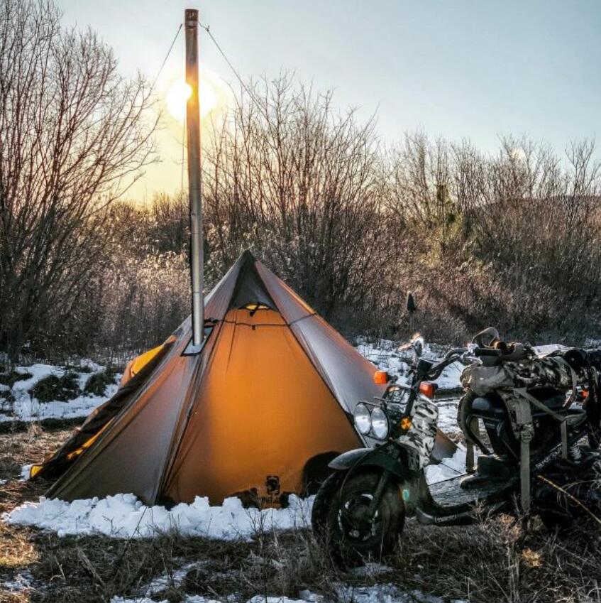 アイアンウォール」チムニーテント – OneTigris Camping
