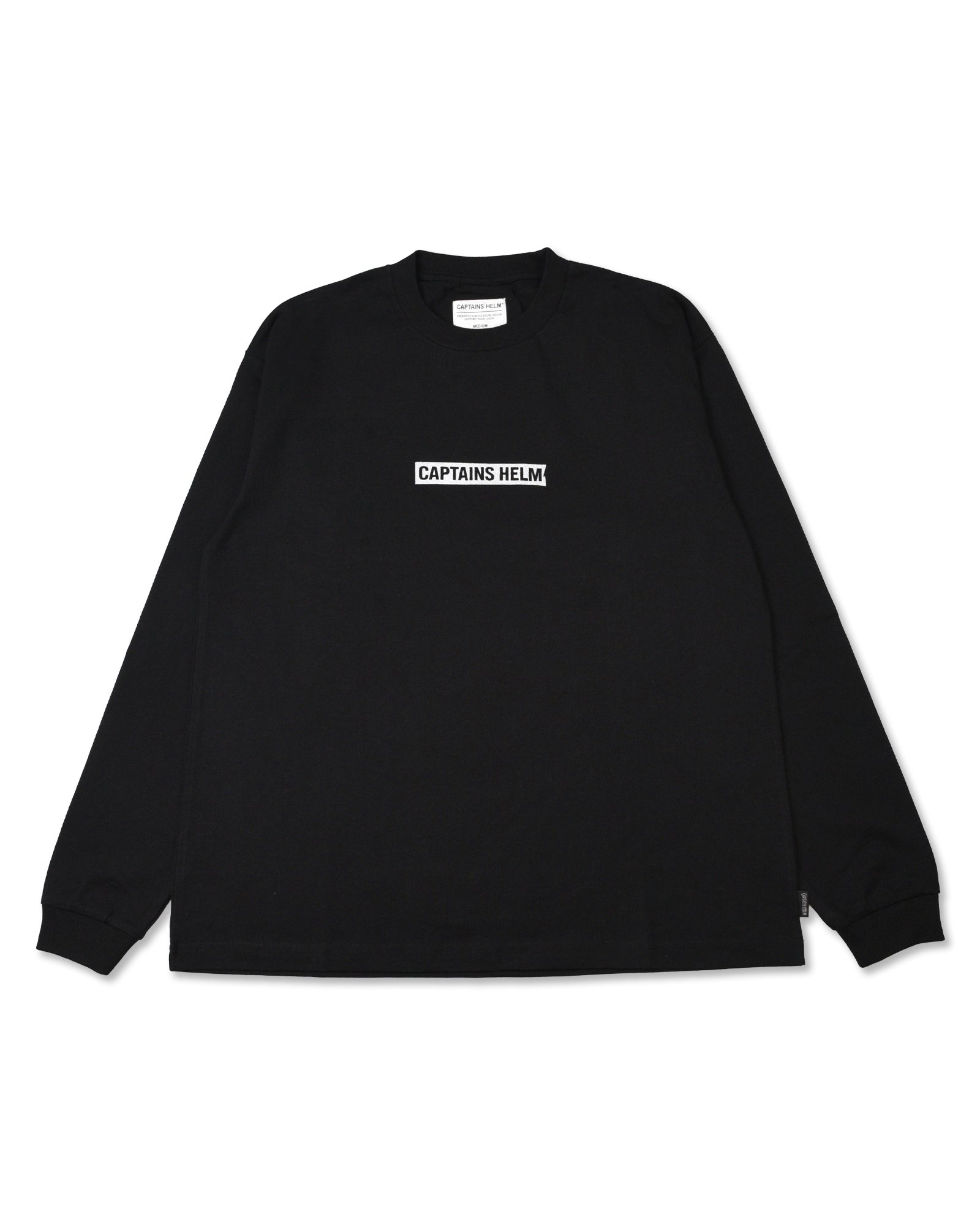 CAPTAINS HELM #FADED TAPE LOGO LS TEE