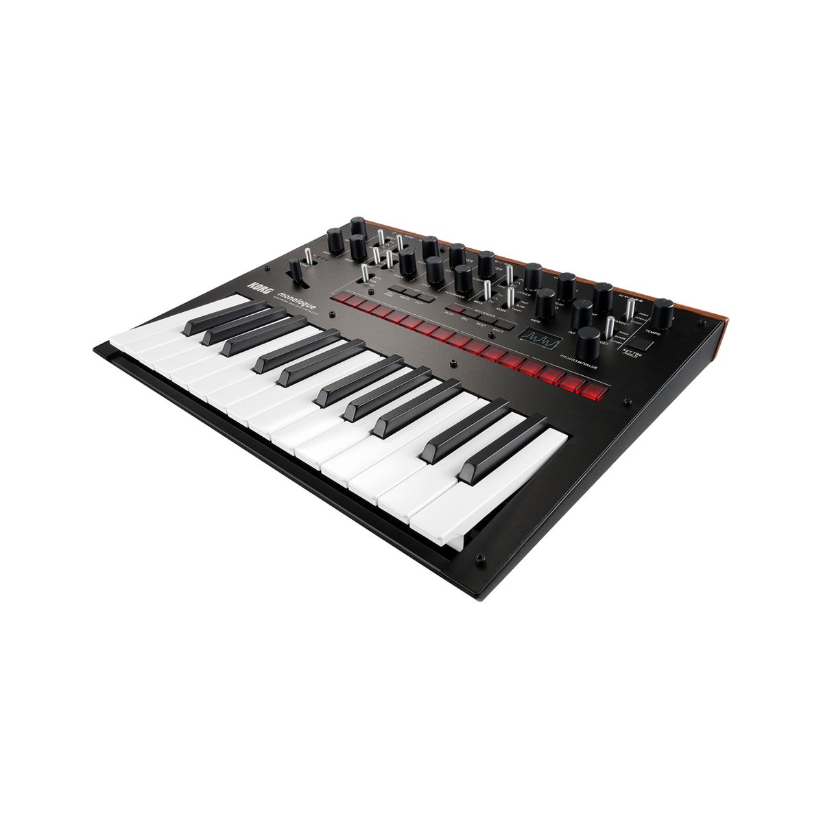 Korg Monologue Monophonic Analog Synthesizer, Black – Carlton