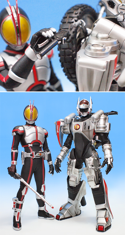 仮面ライダーファイズ』 オートバジン（バトルモード） - 脳細胞破壊銃