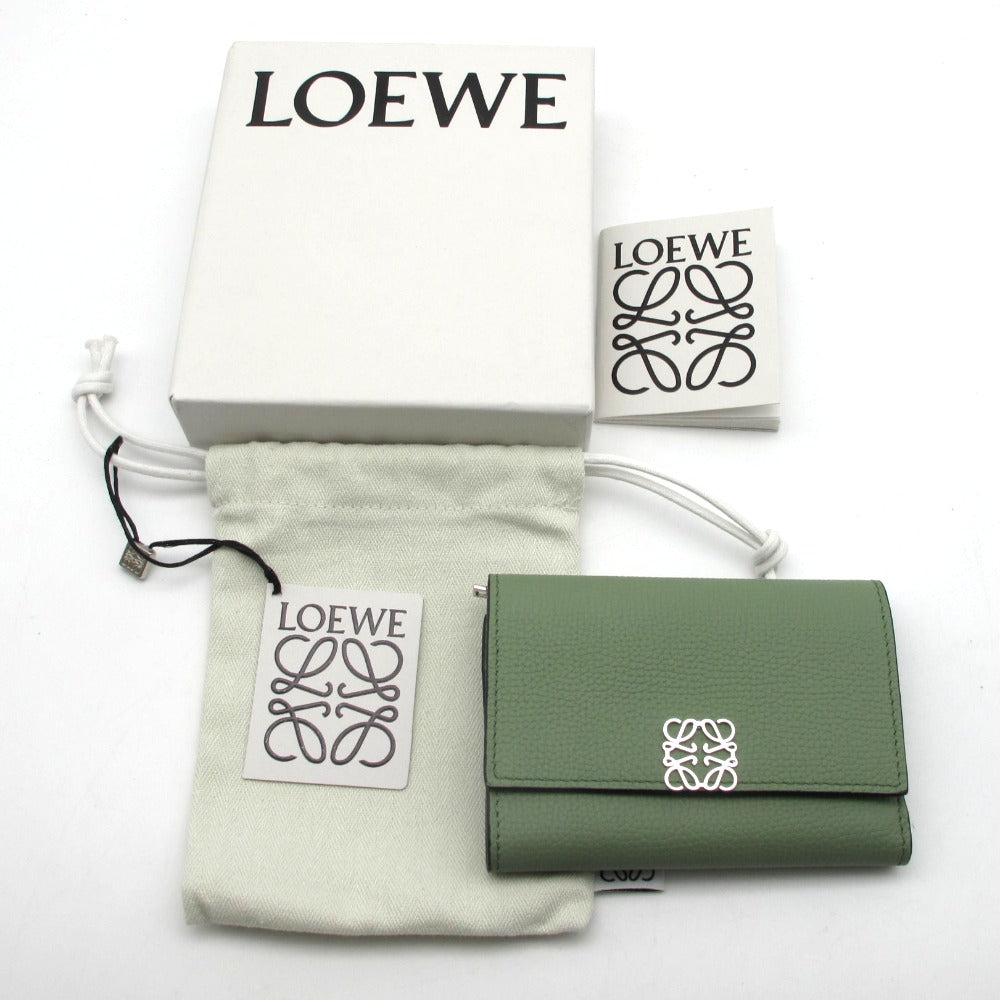 LOEWE ロエベ 三つ折り財布 アナグラム バーティカル ウォレット
