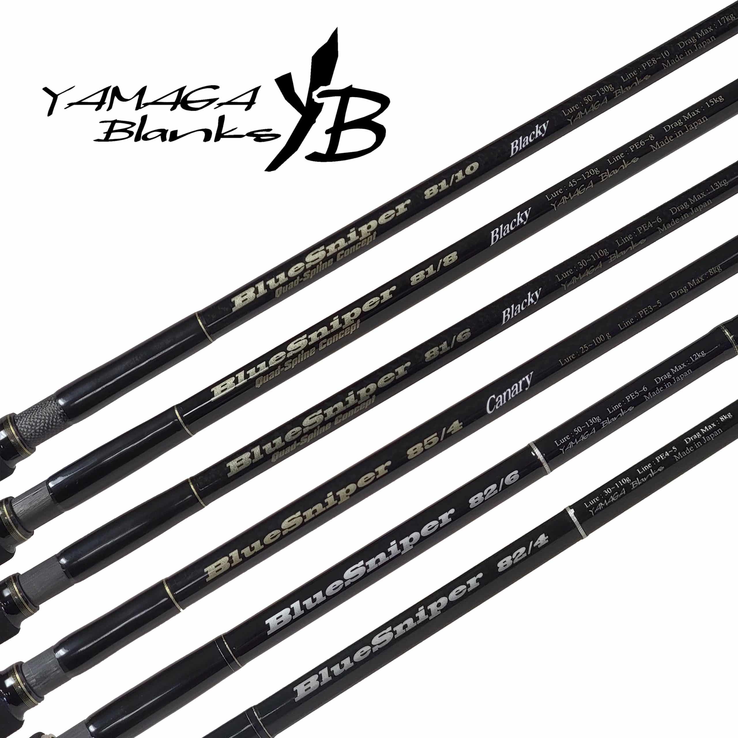 Yamaga Blanks Blue Sniper Boat Casting Rods – CharkBait!