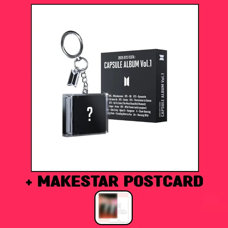 BTS 2025 FESTA : CAPSULE ALBUM Vol.1 + MAKESTAR Postcard – Choice