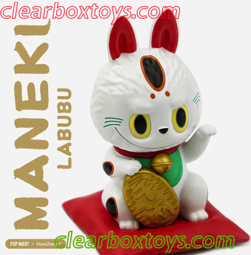 labubu maneki figure - Clear Box Toys