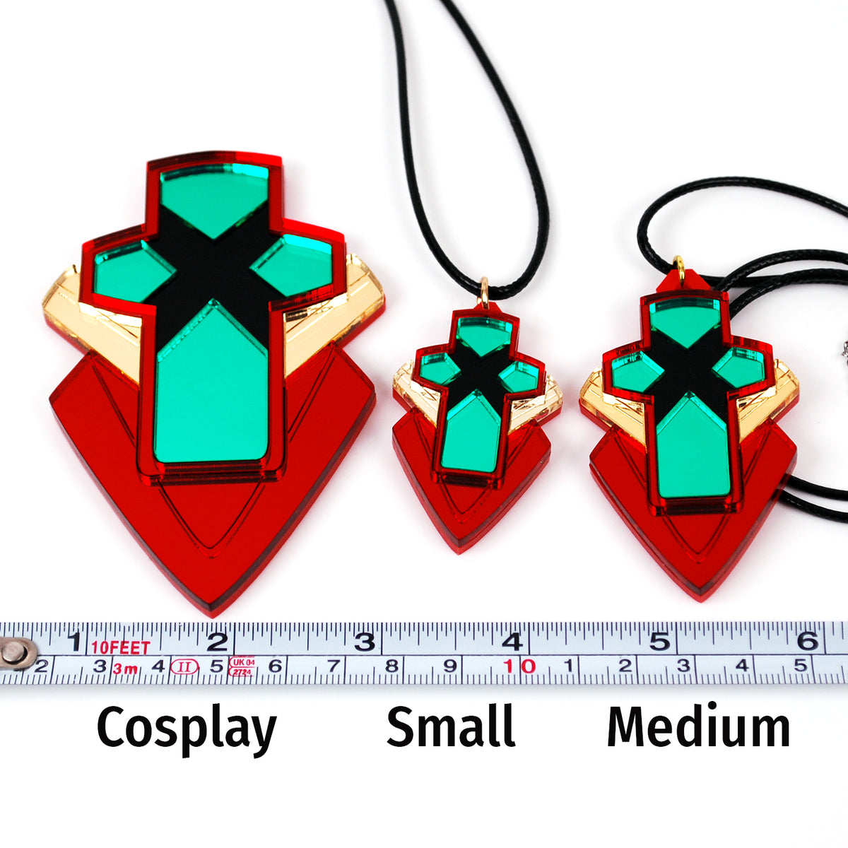 Pyra Core Crystal in Acrylic as Necklace Keychain or Magnet – Clinkorz