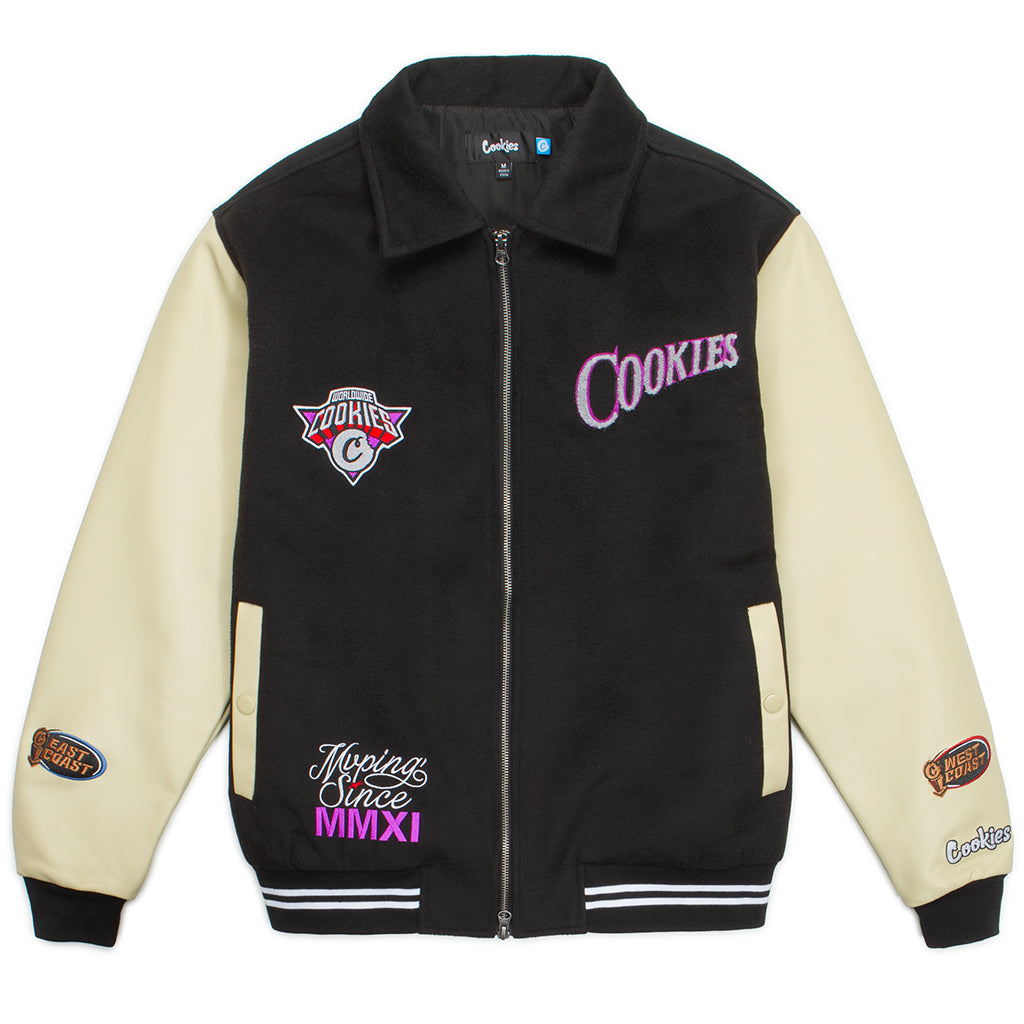 Full Clip Melton Wool Varsity Jacket – Cookies Clothing