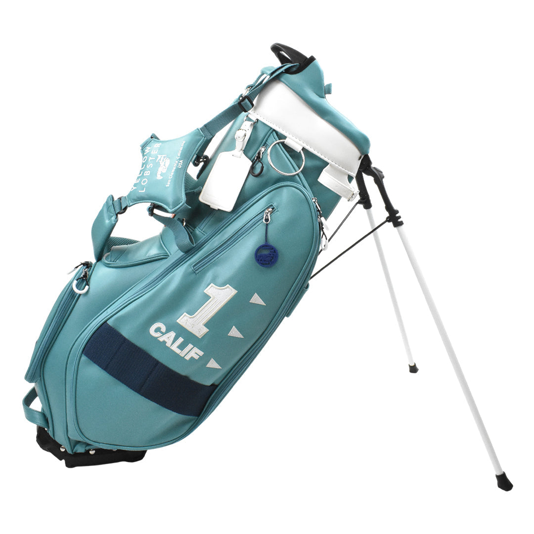 再入荷】！【 イエローロブスター】 スタンド式キャディバッグ U