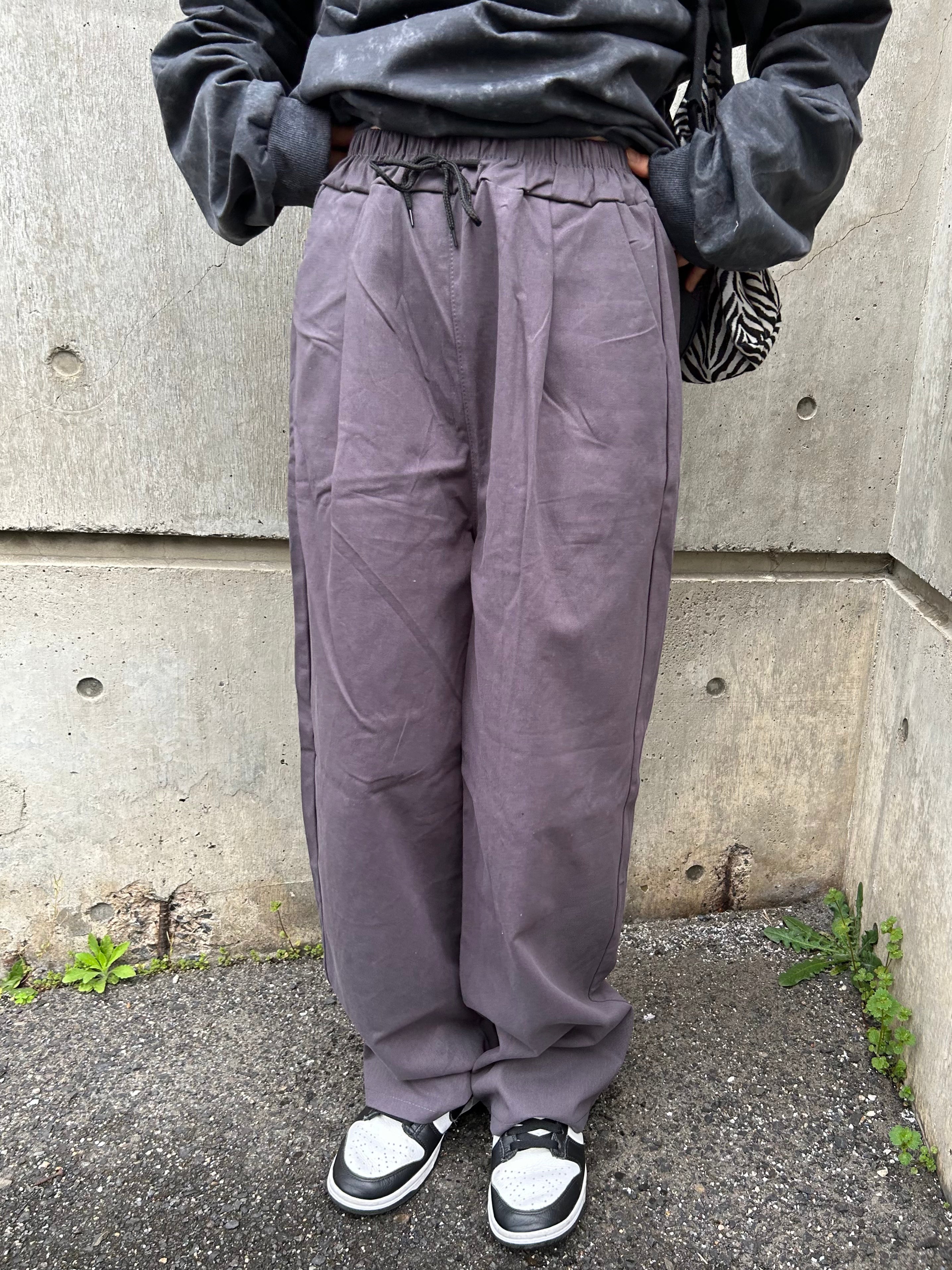 グレーワイドパンツ DPA61200 – CRAMMY