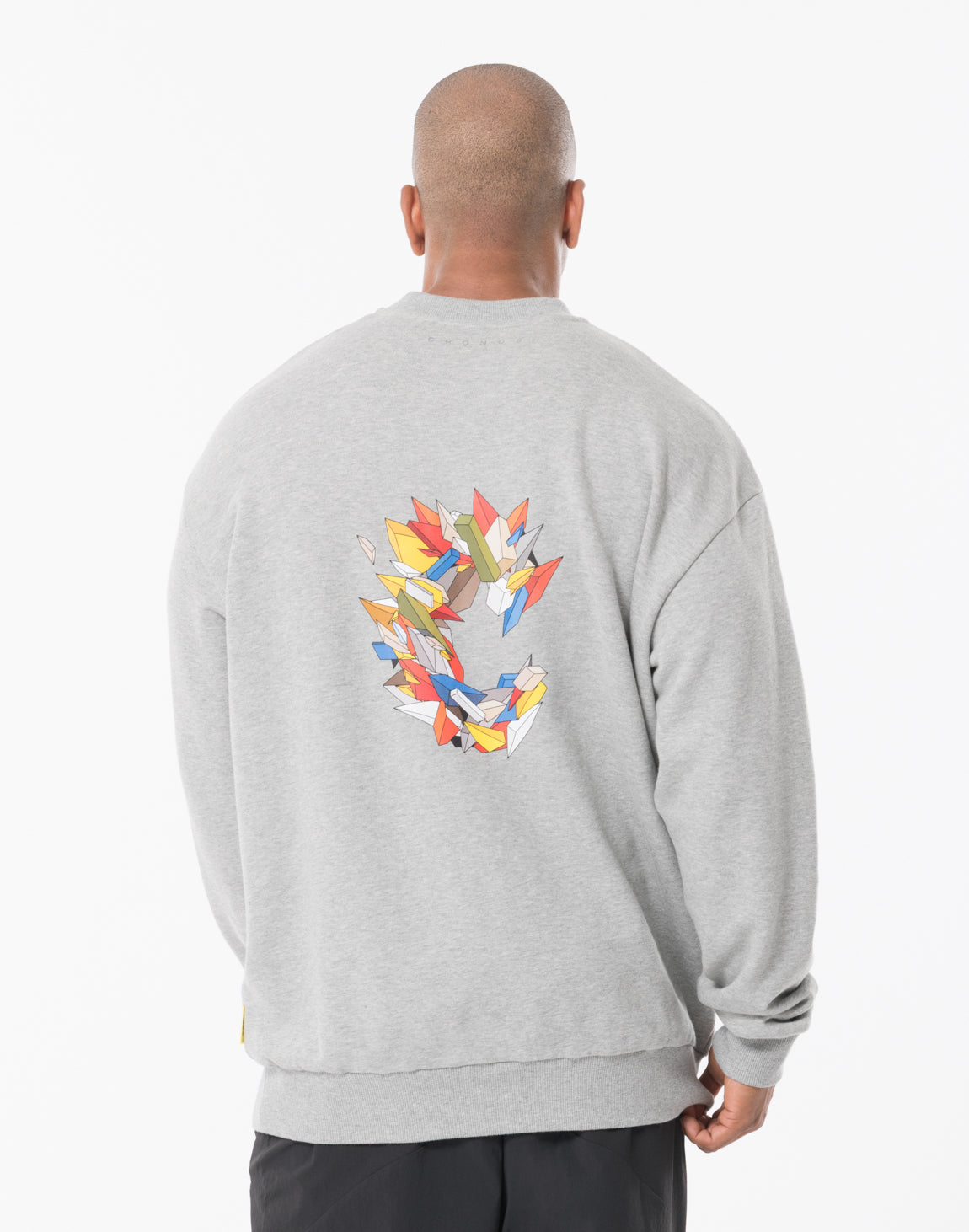 CRONOS × KAREZMAD ARTWORK SWEAT TRAINER【GRAY】