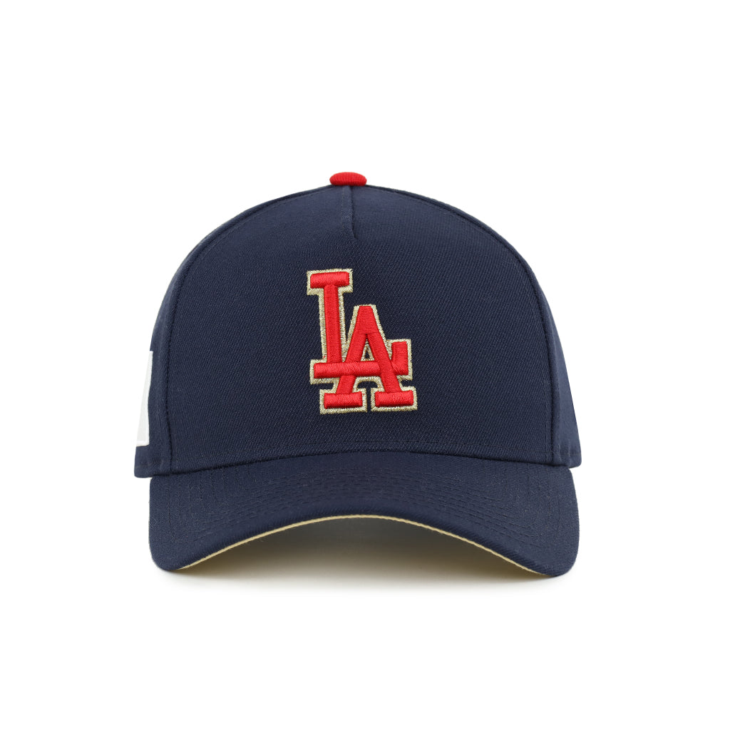 Los Angeles Dodgers X Japan Blue 9Forty A-Frame Snapback – CROWN