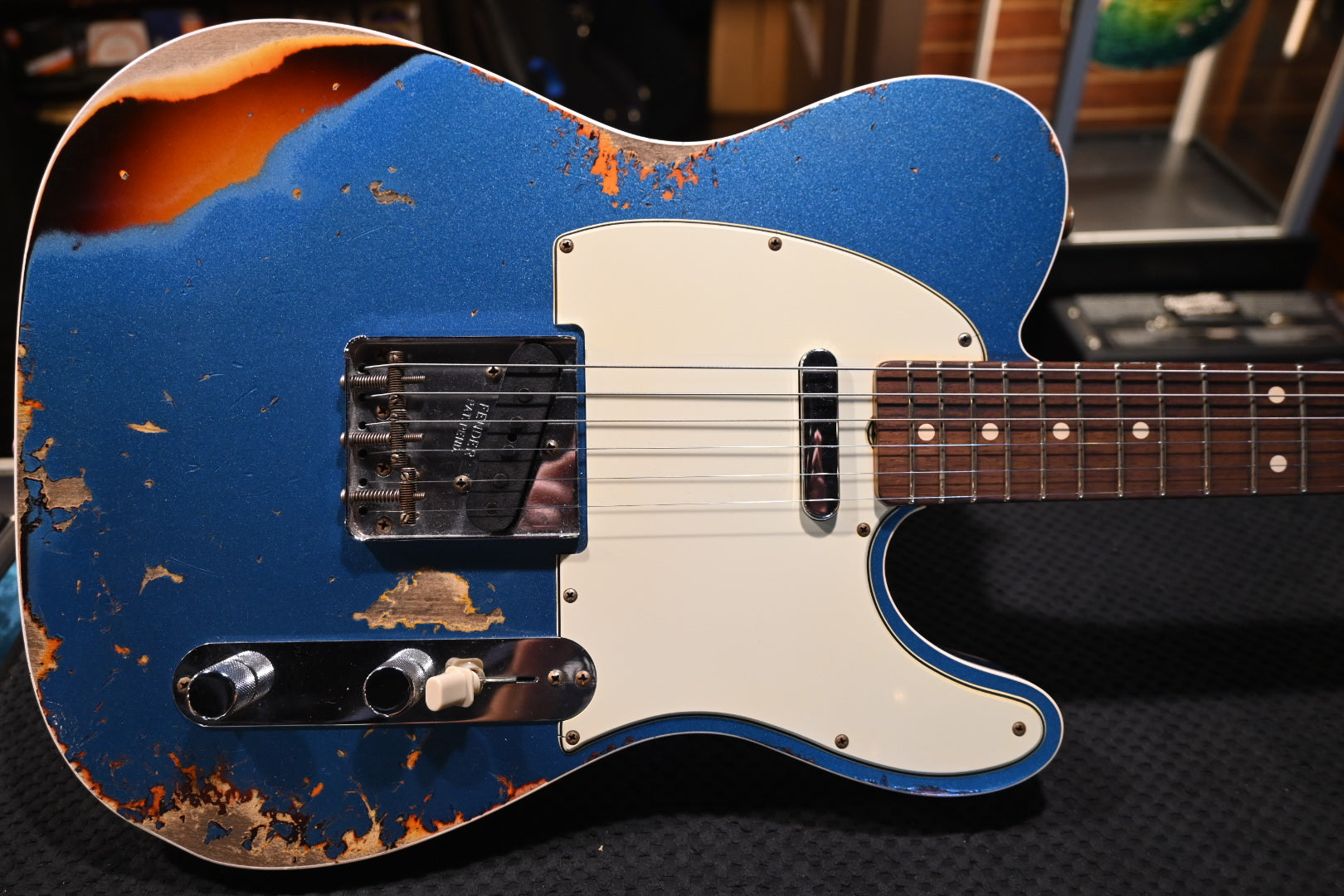Fender Custom Shop 1960 Telecaster Relic 2021 Aged Lake Placid