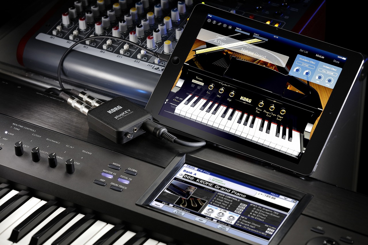 Lightningで即接続！｜KORG、モバイルMIDI/オーディオ