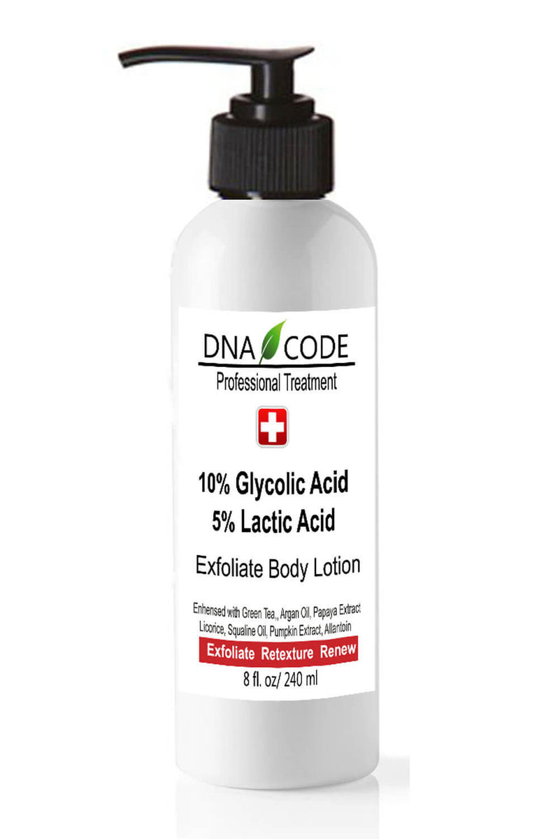Magic Body Lotion-10% Glycolic 5% Lactic Acid Exfoliating Body