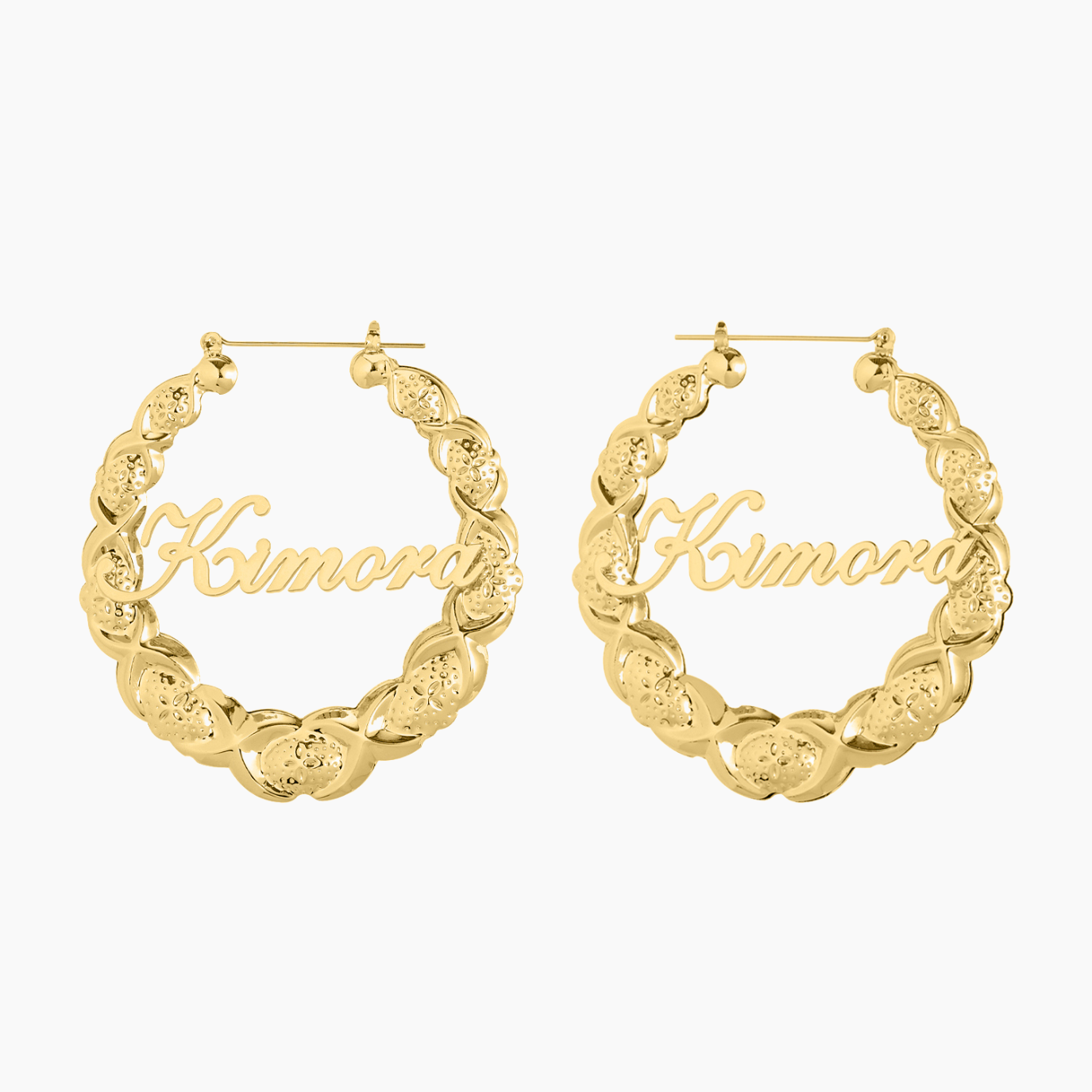 XOXO Name Hoop Earrings | DORADO