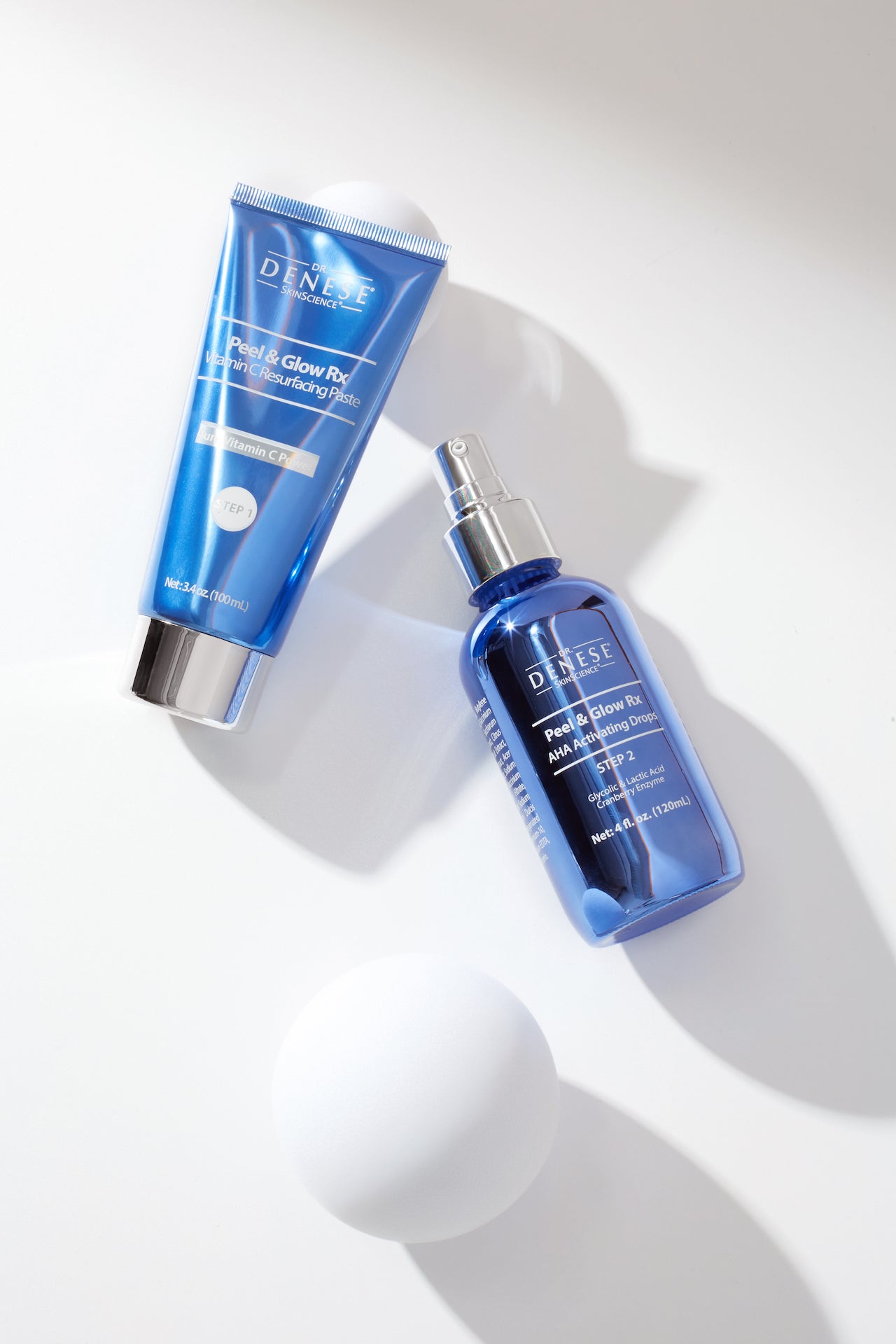 Dr. Denese Peel & Glow Rx Vitamin C Face Paste & AHA Peel Drops