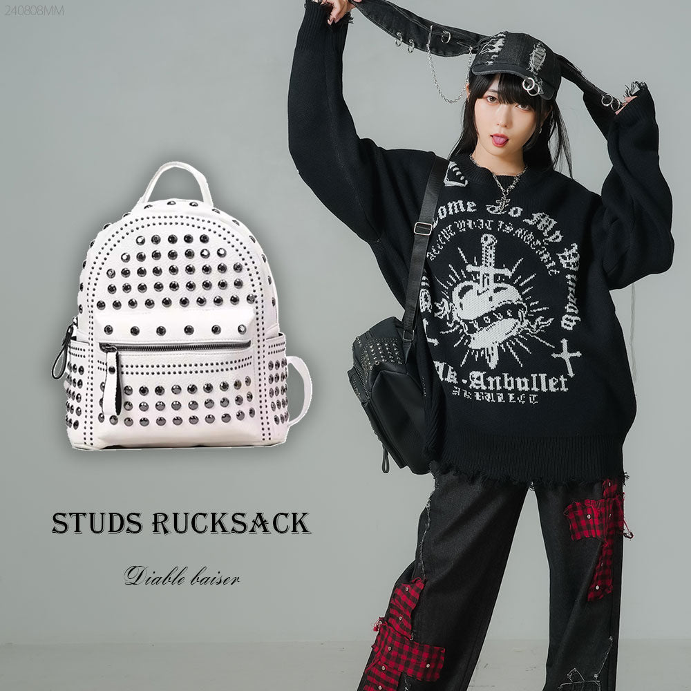 収納抜群スタッズリュック – レディースファッション通販の夢展望【公式】