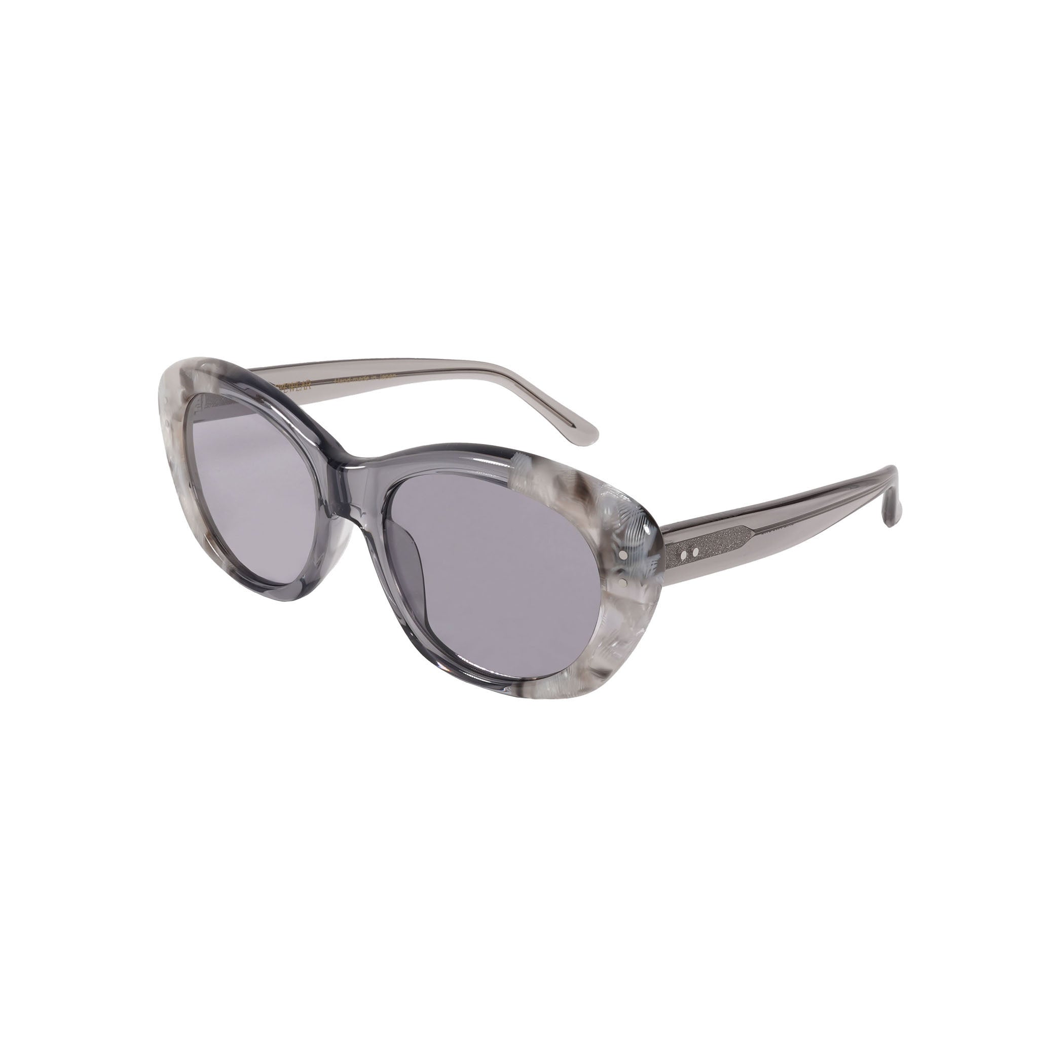 GREYHOUND particle gray x gray clear / smoke lens | EVILACT