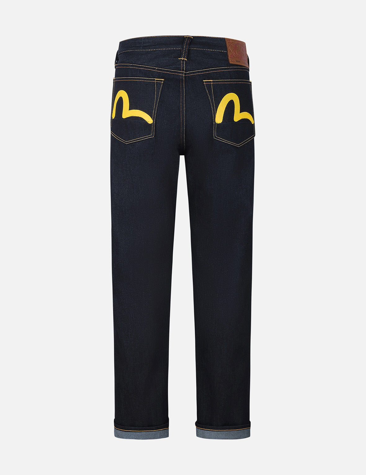 イエローカモメプリント レギュラーフィット ジーンズ #2000 – EVISU