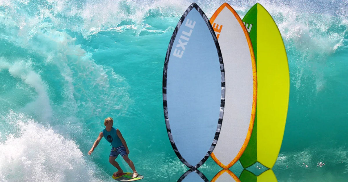 Dude! Cruise Fish Skimboard Collection | Exile Skimboards