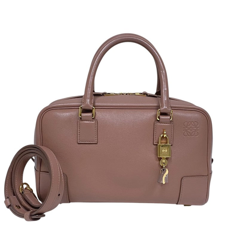 ロエベ LOEWE アマソナ23 A039N07X01 ピンクベージュ ゴールド金具