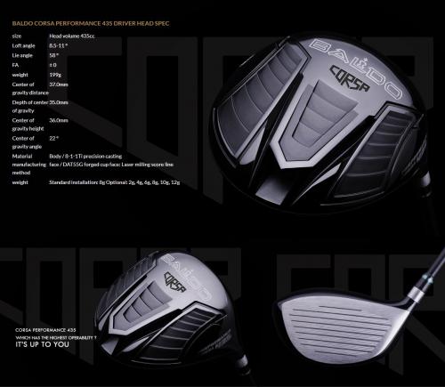 BALDO CORSA PERFORMANCE 435 DRIVER | ゴルフ用品専門通販サイト