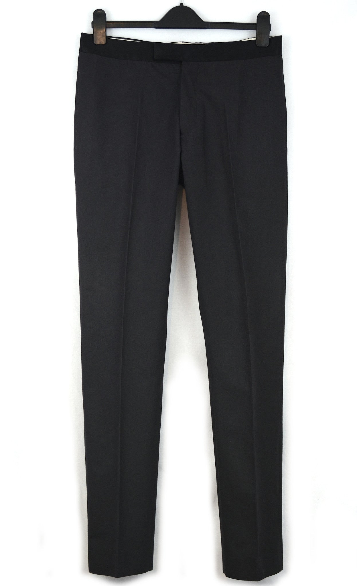 Helmut Lang 1997 Evening Trousers with Silk Waistband – ENDYMA