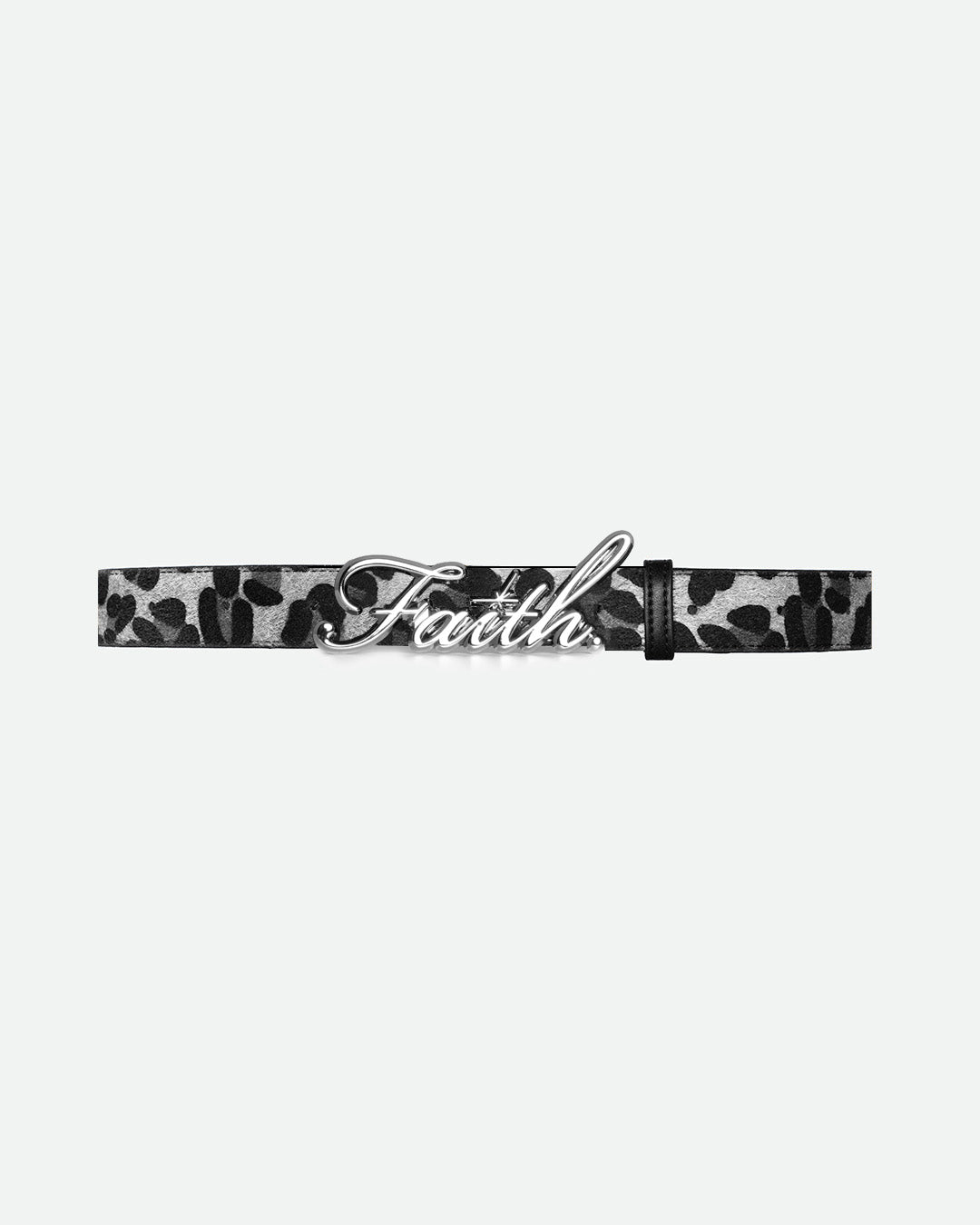 Grey Leopard Faith Belt – FAITH BY LUIS