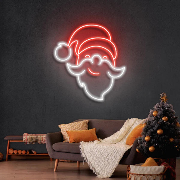 サンタのネオンサイン · クリスマスのネオンサイン · 部屋 ネオン