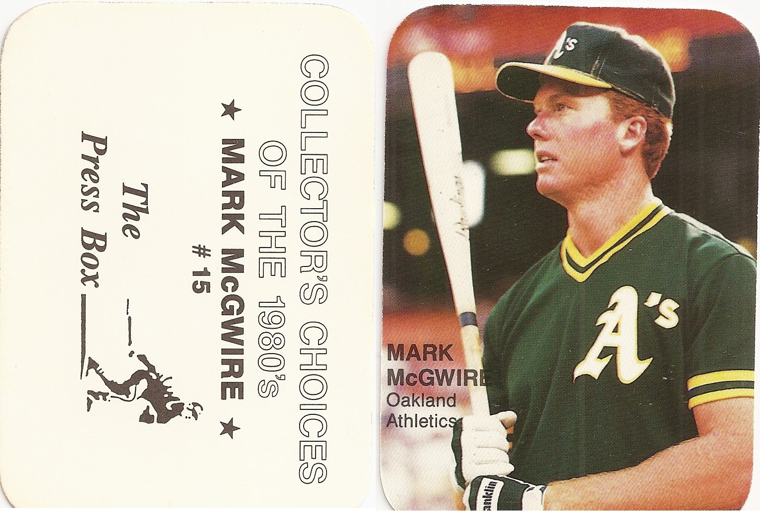 ☀MLB - MARK .McGWIRE 陶器製BヘッドMark McGwire Single Season Home