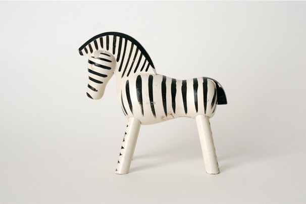 Kay Bojesen Vintage Zebra Toy Denmark カイボイスン シマウマ ゼブラ