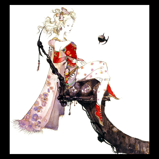 魔導戦士、ティナ ボーダーレス foil 天野喜孝 ファイナルファンタジー